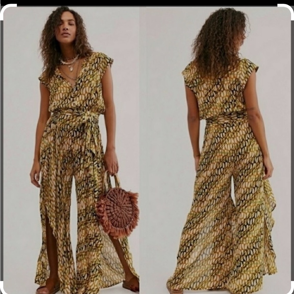 Free People FP One Sahara jumpsuit size small